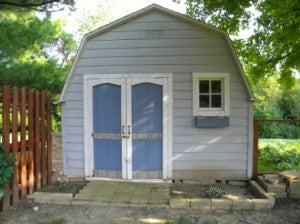 From Drab to Glam - Shed Makeover on a Dime