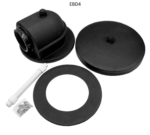 EasyPro 4-Inch Bottom Drain with Roto-Molded Design Offers Strength