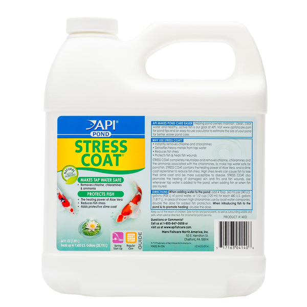 APIĀ® POND Stress CoatĀ® - Removes Toxins from Water