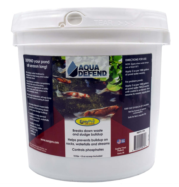 Aqua Defendâ„¢ All-Natural Pond Water Treatment - 10 LBS