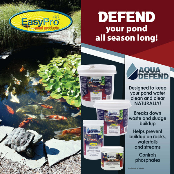 Aqua Defendâ„¢ All-Natural Pond Water Treatment