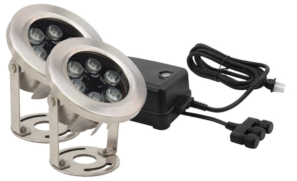 EasyProâ„¢ 9 Watt Stainless Steel Underwater LED Light - 2