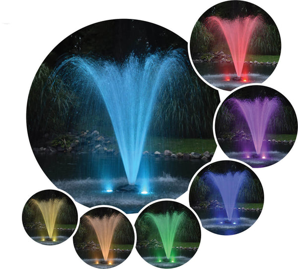 EasyProâ„¢ AquaShineâ„¢ Color Changing Fountain Light Kits