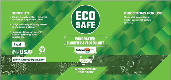 NaturalPondâ„¢ EcoSafe Water Clarifier and Flocculant