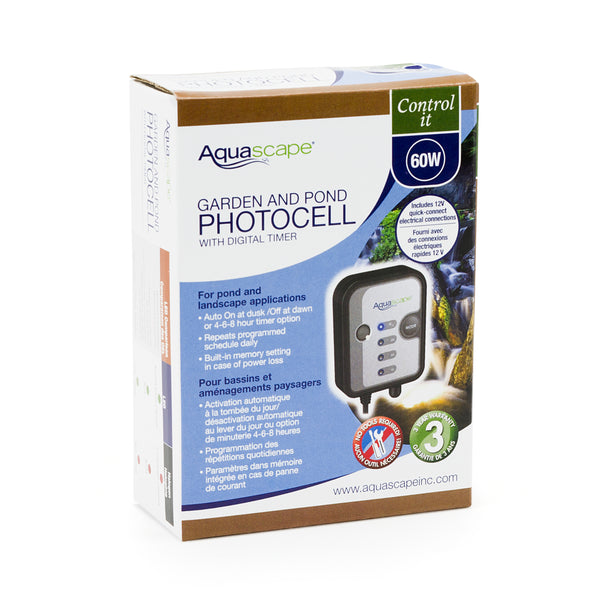 Aquascape® 12 Volt Photocell with Digital Timer