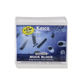 Kasco® Macro-Zyme™ Muck Blocks Beneficial Bacteria