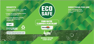NaturalPond™ EcoSafe Water Clarifier and Flocculant