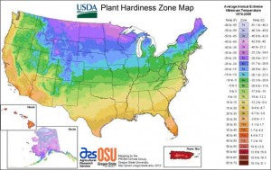 New Plant Hardiness Zone Map Reveals Warming Trend