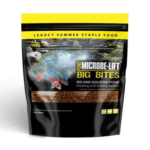 Microbe-Lift® Legacy Big Bites Floating Pellets - Food for Larger Fish