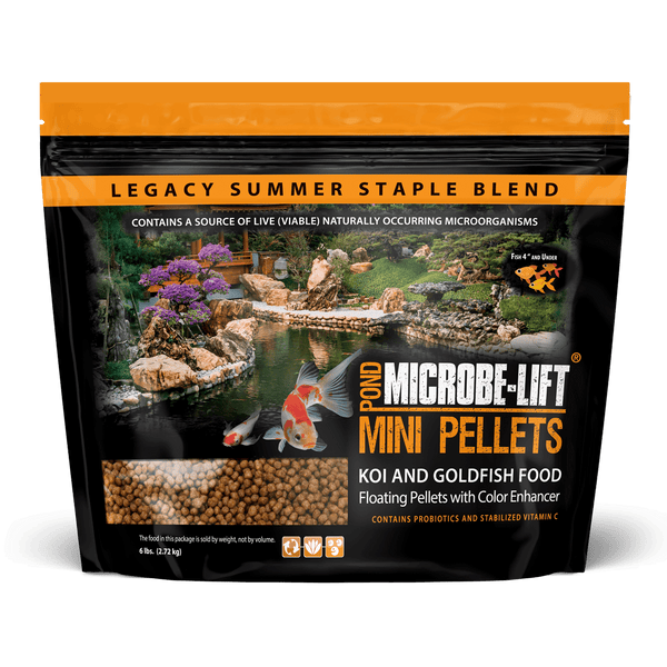 Microbe-Lift® Legacy Mini Pellets - For Young Fish Under 4 Inches