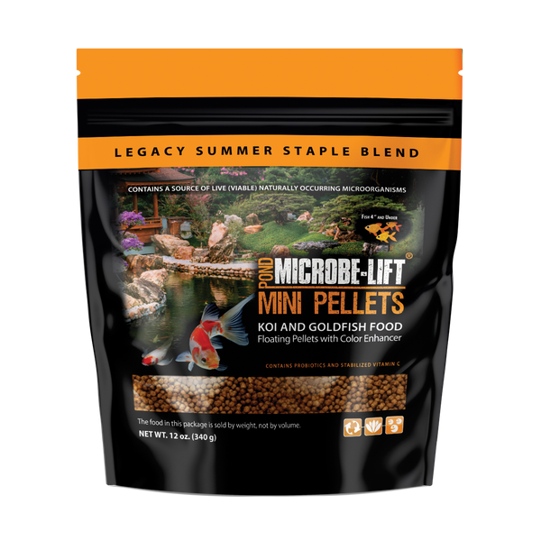 Microbe-Lift® Legacy Mini Pellets - For Young Fish Under 4 Inches