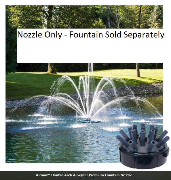 Airmax® EcoSeries™ Fountain Nozzles - Double Arch