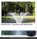 Airmax® EcoSeries™ Fountain Nozzles - Premium Single