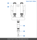 Airmax® ProAir™2 Diffuser Plate Replacement Parts