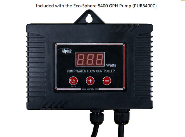 Alpine™ Eco-Sphere Pumps - 5400 GPH w/ Controller