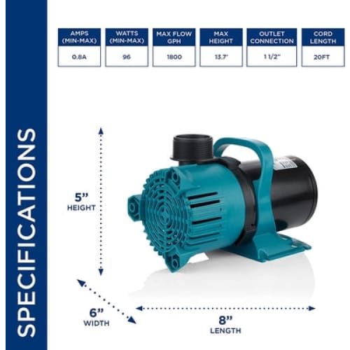 Alpine™ Vortex Pumps - Fountain & Pond Accessories