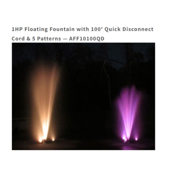 Anjon™ Floating Fountains