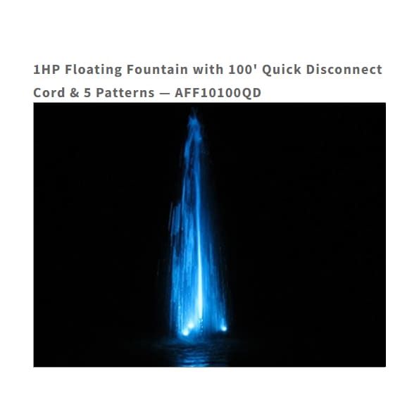 Anjon™ Floating Fountains