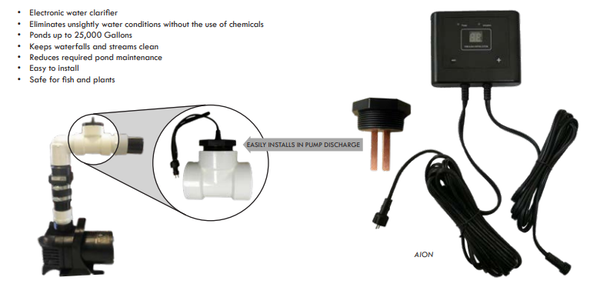 Anjon™ Ionizer Electronic Pond Clarifier