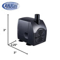 Anjon™ Little Frog™ Statuary & Fountain Pumps - 250 GPH