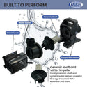 Anjon™ Monsoon Series Pumps - 30 100 and 200 Foot Cord