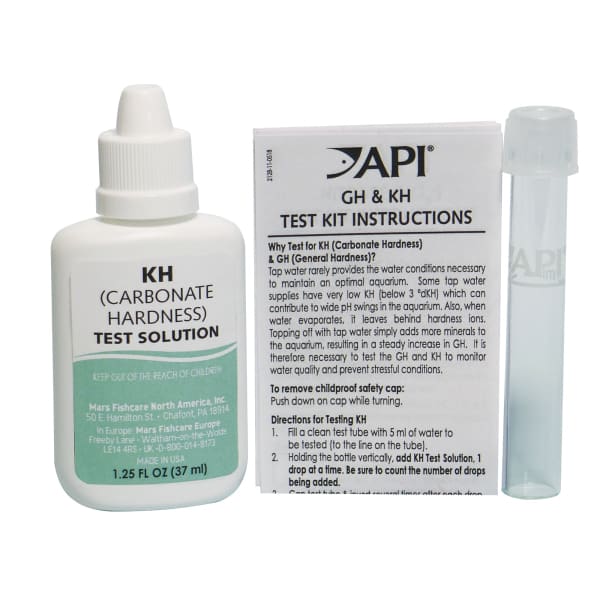 Api Quick Testing Kit API KH Test Kit for Carbonate Hardness Monitoring | Best Planet