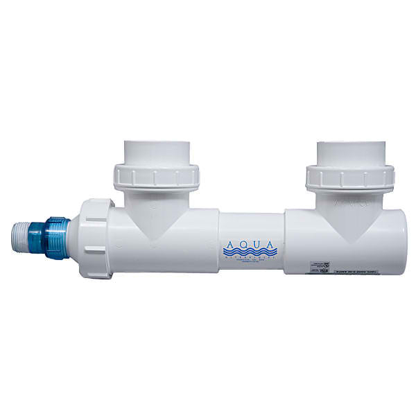 Aqua UV Classic UV Sterilizer/Clarifier - White - NO WIPER