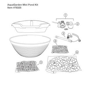 Replacement Parts for Aquascape® AquaGarden Mini Pond Kit