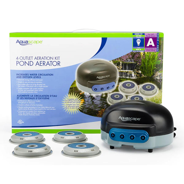 Aquascape® 2 & 4 Outlet Pond Aeration Kits - Up to 3,500