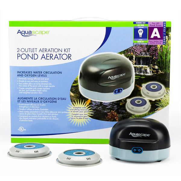 Aquascape® 2 & 4 Outlet Pond Aeration Kits - Up to 3,500