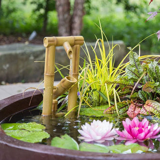 Deer Scarer Bamboo Fountain - Fountain & Pond Accessories