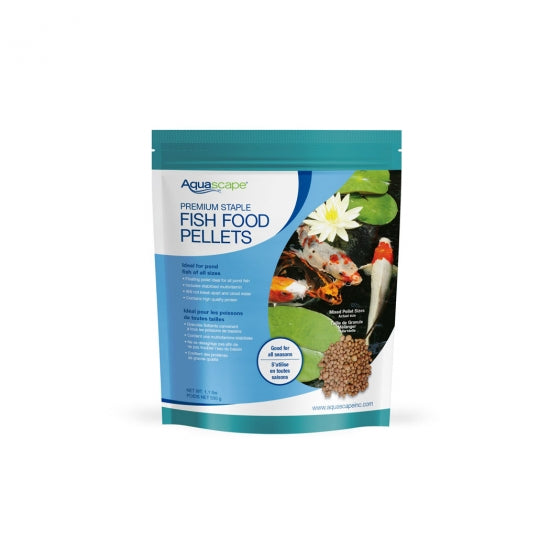 Aquascape® Premium Staple Fish Food Pellets - Mixed 1.1 lb