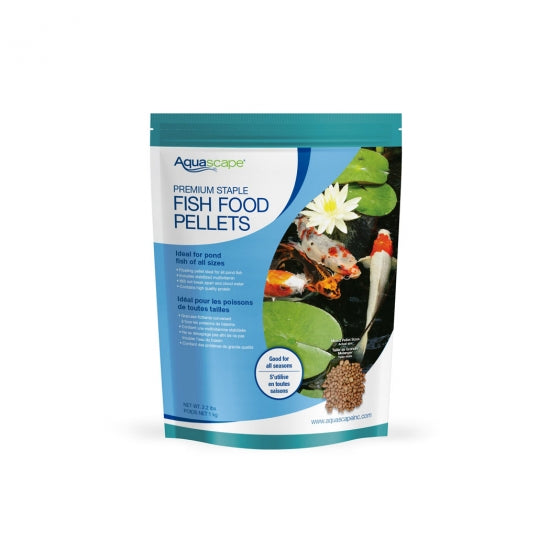 Aquascape® Premium Staple Fish Food Pellets - Mixed 2.25