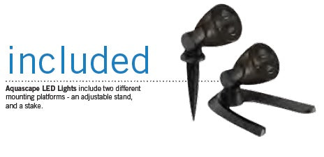 Aquascape LED Lights Included