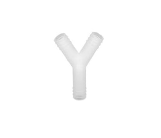 Barbed Y Fittings - 3/8’’ - White