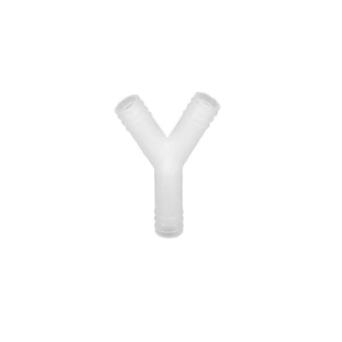 Barbed Y Fittings - 3/8’’ - White