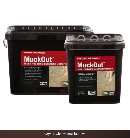 CrystalClear® Pond & Lake MuckOut™ - Reduces Up