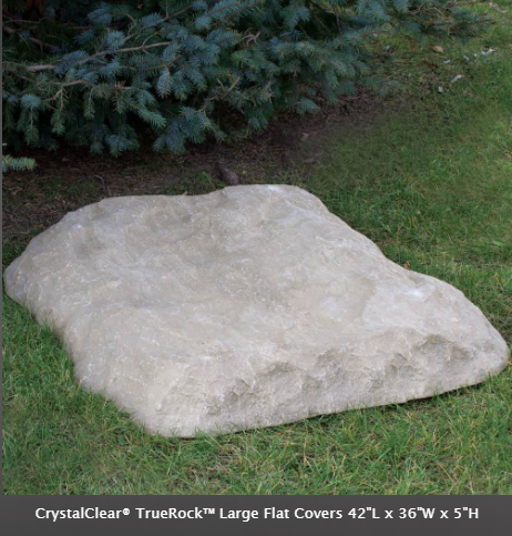 CrystalClear® TrueRock™ Cover Rocks - Large Sandstone