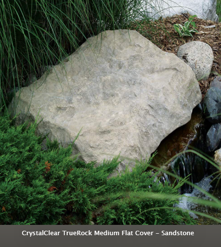 CrystalClear® TrueRock™ Cover Rocks - Medium Sandstone