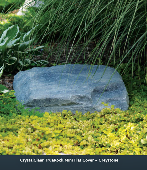 CrystalClear® TrueRock™ Cover Rocks - Mini Greystone