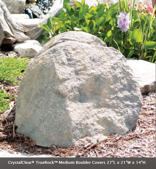 CrystalClear® TrueRock™ Vented & Unvented Boulder Rocks