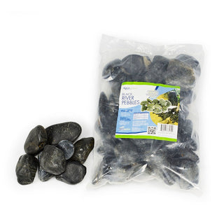 Decorative River Pebbles - Black River Pebbles - 78160