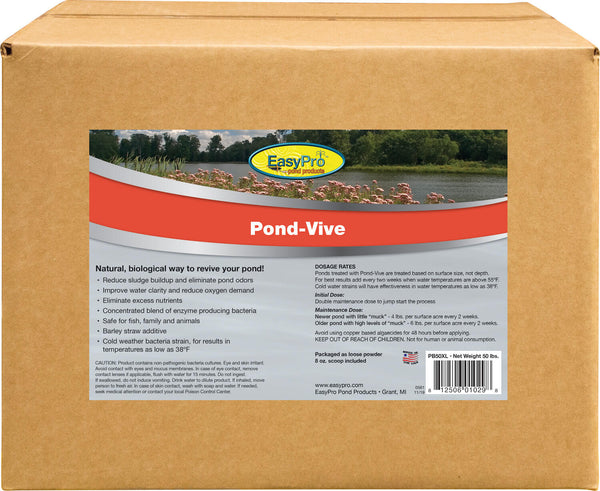 EasyPro™ Pond-Vive Pond Beneficial Bacteria - 50 lbs