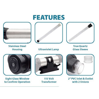 EasyPro™ PRO-CLEAR™ UV ULTRA Stainless Steel