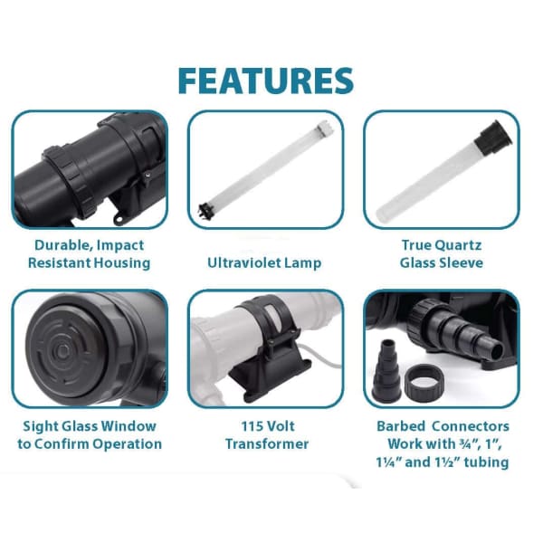 EasyPro™ Pro-Clear™ UV Ultraviolet Clarifier