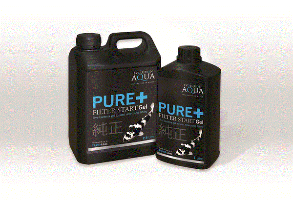 Evolution Aqua Pure + Filter Start Gel - Quickly Colonizes