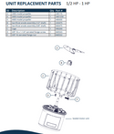 Kasco® Surface Aerator Replacement Parts