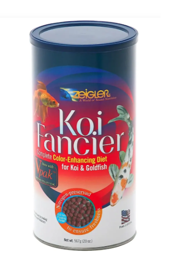 Zeigler Koi Fancier Food - Enhances Coloration