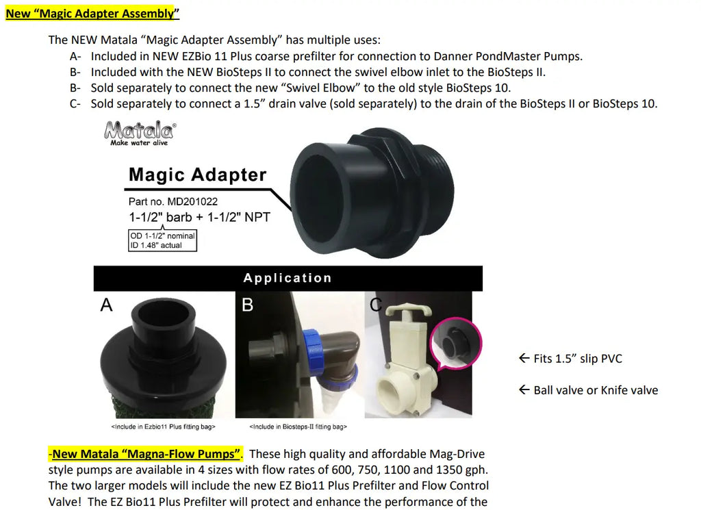 Matala Magic Adapter