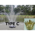Matala® Brass Fountain Nozzles